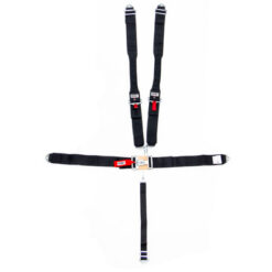 5-Pt Harness Big Latch Blk Hans Bolt In Pull Do