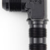 #6 x 90 Deg Bulkhead Fitting Black