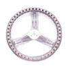 Steering Wheel 15in Dished & Drilled