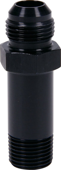 Oil Inlet Fitting 1/2in NPT to 10AN x 3in