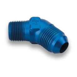 45 Deg. #8 > 3/8 Npt Adp