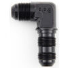 #12 x 90 Deg Bulkhead Fitting Black