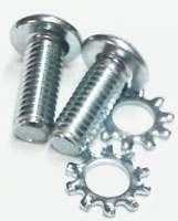SCREW LK RING PR 10-32 x 1/2" BUTTON HEAD BRP/BERT