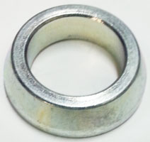 TAPERED SPACER STEEL 1" OD X 5/8" OD X 1/4" THCK