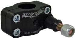 SHOCK SLIDER 1 1/4" NEW STYLE H.D. 2 PC BLACK