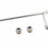 Chrome Gas Line Kit