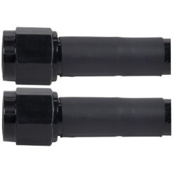 Coated Braided Line 24in #6 Hose -6 Str/-6 Str