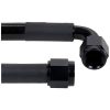 Coated Braided Line 36in #6 Hose -6 Str/-6 90 Deg
