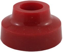 RED RUBBER 50 DUROMETER 1-3/8" BUSHING