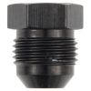#6 AN Plug Black