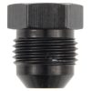 #8 AN Plug Black