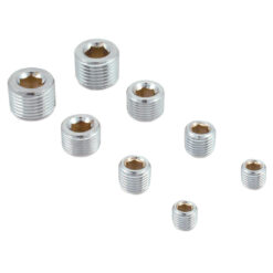 Pipe Plug Kit Chrome